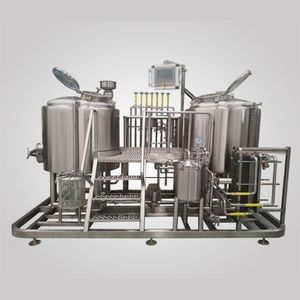 sistema para elaboración de cerveza de acero inoxidable 1