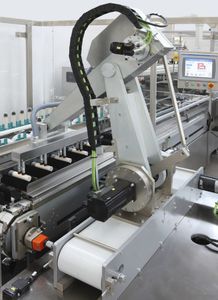 máquina de inserción alimentos