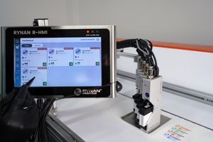aparato de marcado y codificación por chorro de tinta térmica