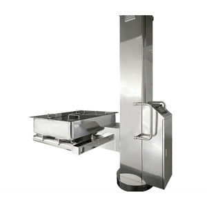 volteador de contenedores de basura automático