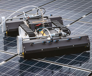 robot de limpieza para panel solar