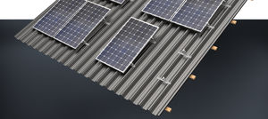 sistema de fijación solar para tejado inclinado