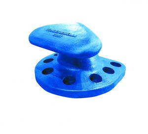 bolardo fijo de acero
