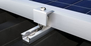 sistema de fijación solar para techo