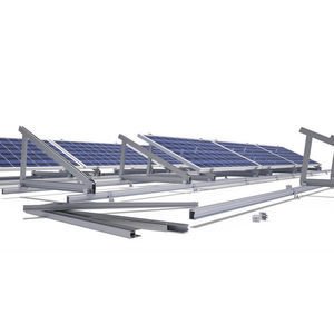 sistema de fijación solar para cubierta plana