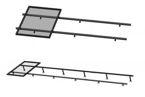 sistema de fijación solar para techo