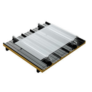 sistema de fijación solar para cubierta plana