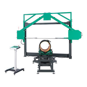 máquina tronzadora y chaflanadora de banda