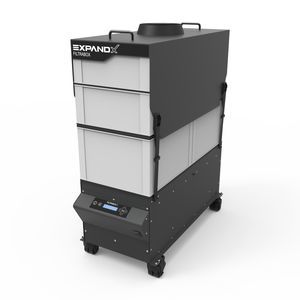 extractor de humo de pie