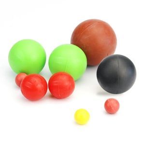 bola de caucho