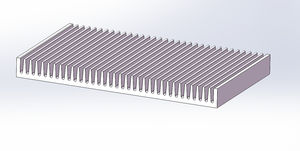 disipador térmico de aluminio
