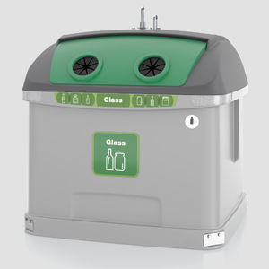 contenedor de residuos de PEAD