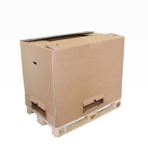 caja-palé de cartón