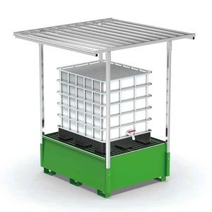 paleta de retención para contenedor IBC 1