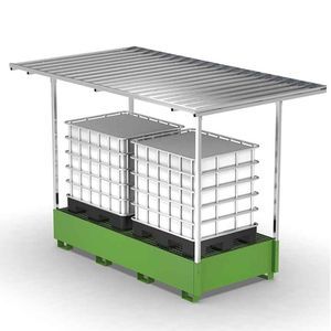 paleta de retención para contenedor IBC 1