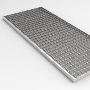 rejilla de acero galvanizado