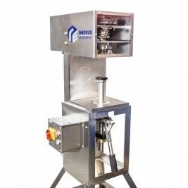 selladora de latas de latas de conserva semiautomática
