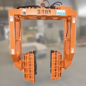 pinza de elevación para materiales de construcción