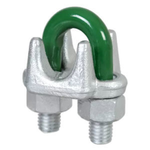 abrazadera para cable metálico