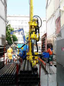 perforadora de pozo geotérmico