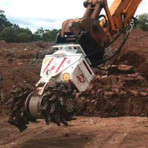 fresa hidráulica para excavadora