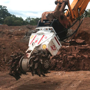 fresa hidráulica para excavadora