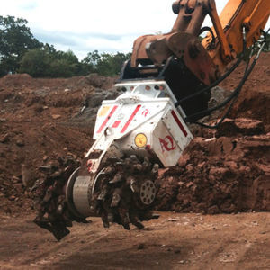 fresa hidráulica para excavadora