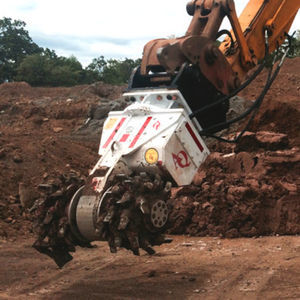 fresa hidráulica para excavadora