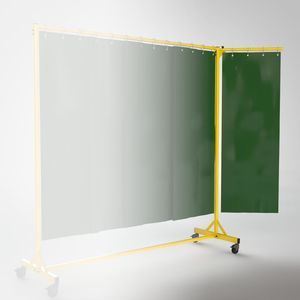 cortina de soldadura verde 1
