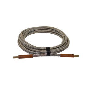 cable calefactor con funda metálica