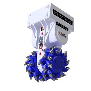 fresa hidráulica para excavadora