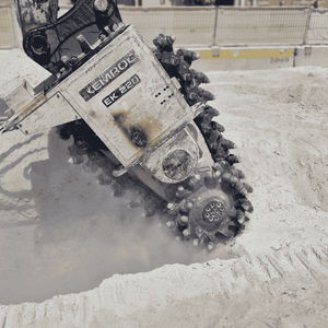 fresa hidráulica para excavadora