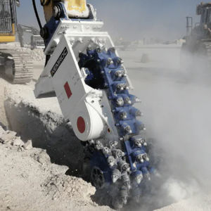 fresa hidráulica para excavadora