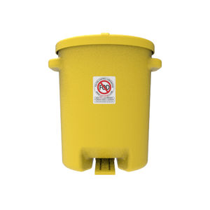 cubo de basura de PEAD 1