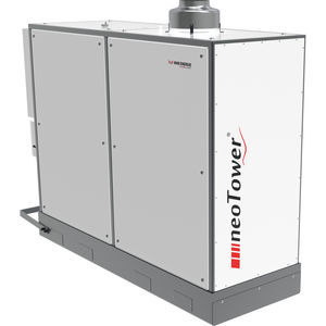 planta combinada de generación eléctrica y calor con motor de gas