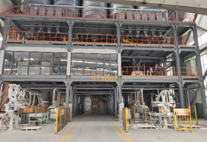 planta de hormigón estacionaria