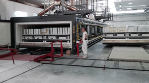 horno de lanzadera