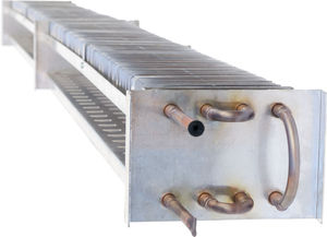 evaporador estático para la refrigeración comercial