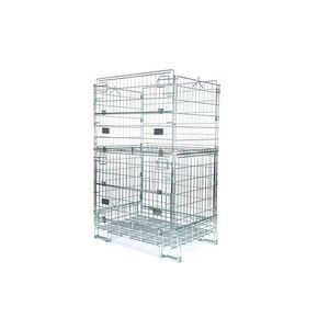 caja-palé de metal