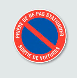 panel de señalización vial