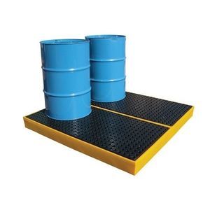 plataforma para retención de polietileno