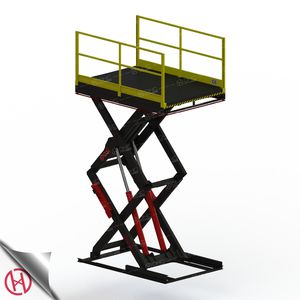 plataforma elevadora de tijera fija