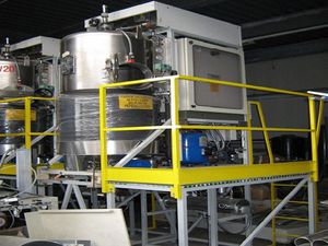 evaporador de vacío