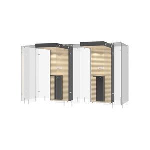 cabina para fumadores con filtro HEPA 1