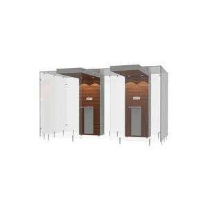 cabina para fumadores con filtro HEPA 1