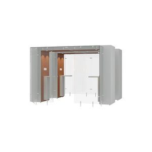 cabina para fumadores con filtro HEPA 1