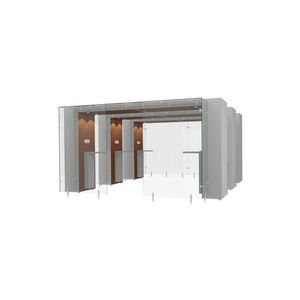 cabina para fumadores con filtro HEPA 1