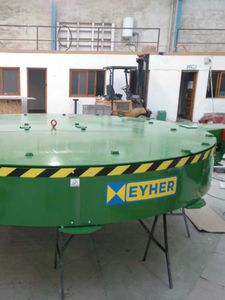 mesa giratoria eléctrica