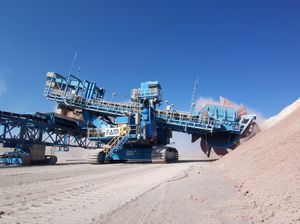 excavadora de rueda de cangilones