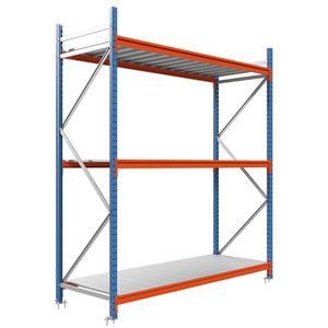 sistema de estanterías para depósito de almacenamiento